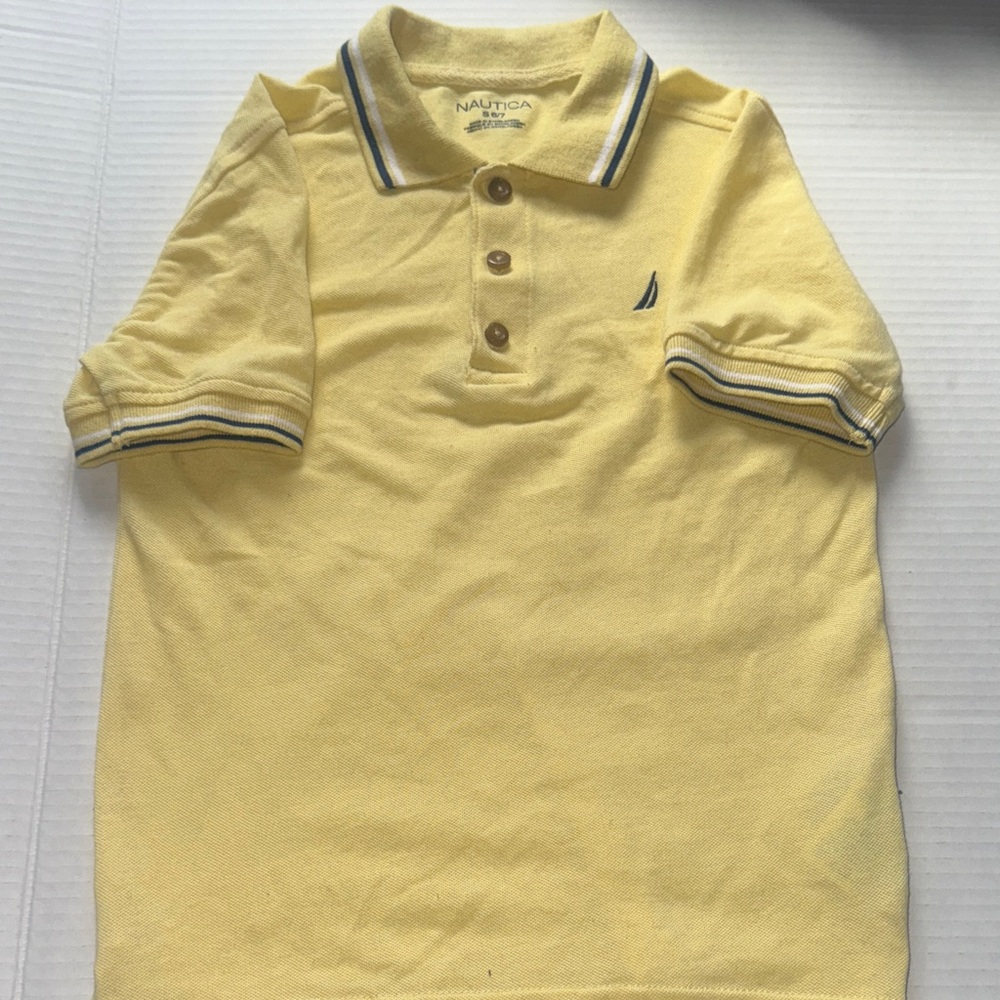 Nautica Kids Polo in Sunny Yellow